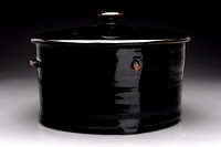 Stoneware Covered Casserole